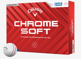 CALLAWAY Golfball Chrome Soft Triple Track