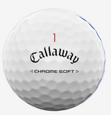 CALLAWAY Golfball Chrome Soft Triple Track