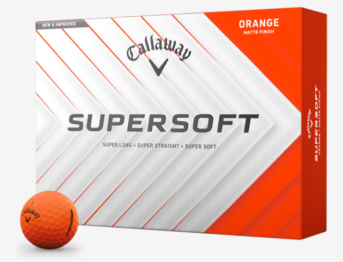 CALLAWAY Golfball Supersoft Matte