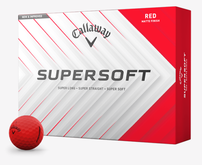 CALLAWAY Golfball Supersoft Matte