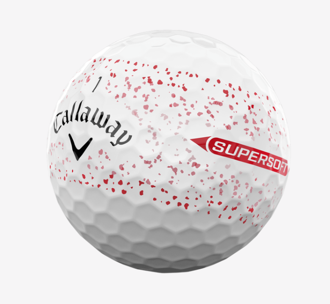 CALLAWAY Golfball Supersoft Splatter 360