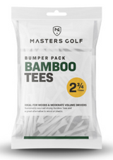 MASTERS 247 Bamboo Tees weiß