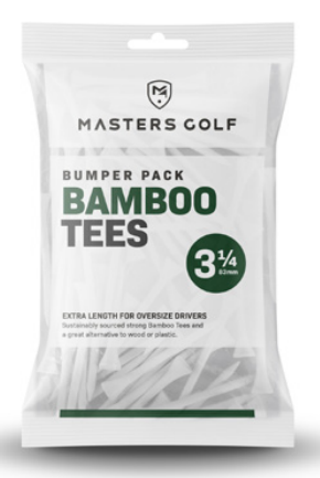 MASTERS 247 Bamboo Tees weiß