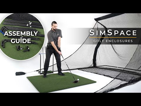 SIMSPACE Golf Deluxe Home Driving Netz %Sale%