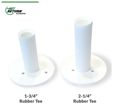 LE RETOUR NET Tés en caoutchouc