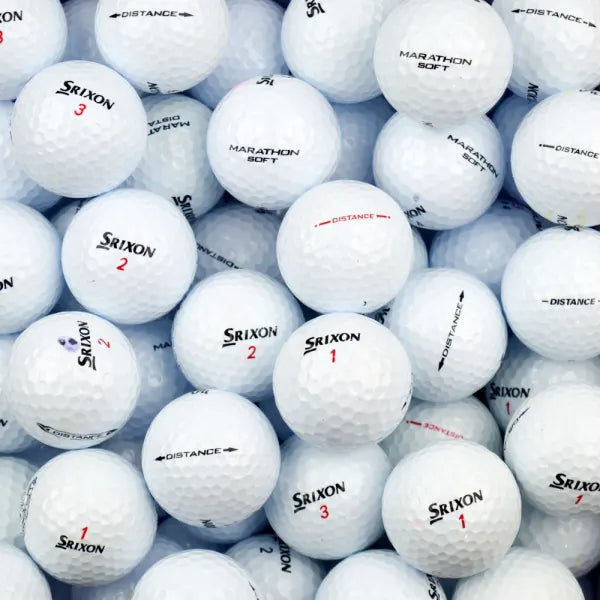 Srixon AD333 Lakeballs – 100 Bälle, Qualität AAA/AA, 2-Piece Golfball Mit Weichem Schlaggefühl | Für Training & Spiel