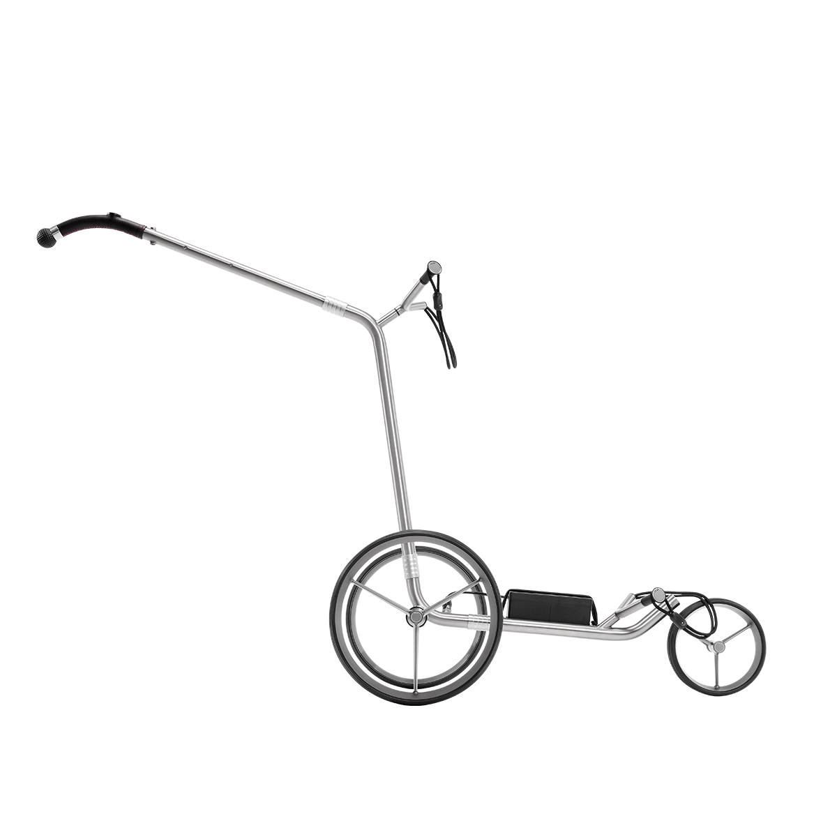 TiCad electric golf trolley GOLDFINGER | with GRP wheels 