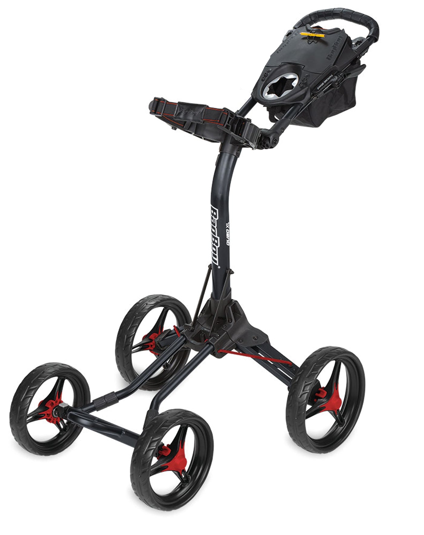 BagBoy 4-wheel golf trolley QUAD XL – The compact functional perfectionist on 4 wheels