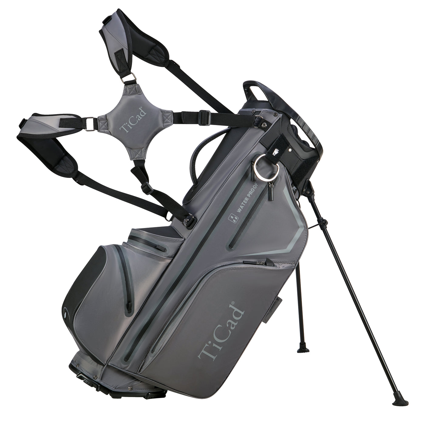 TiCad Golfbag PREMIUM 14 Hybrid Standbag Waterproof