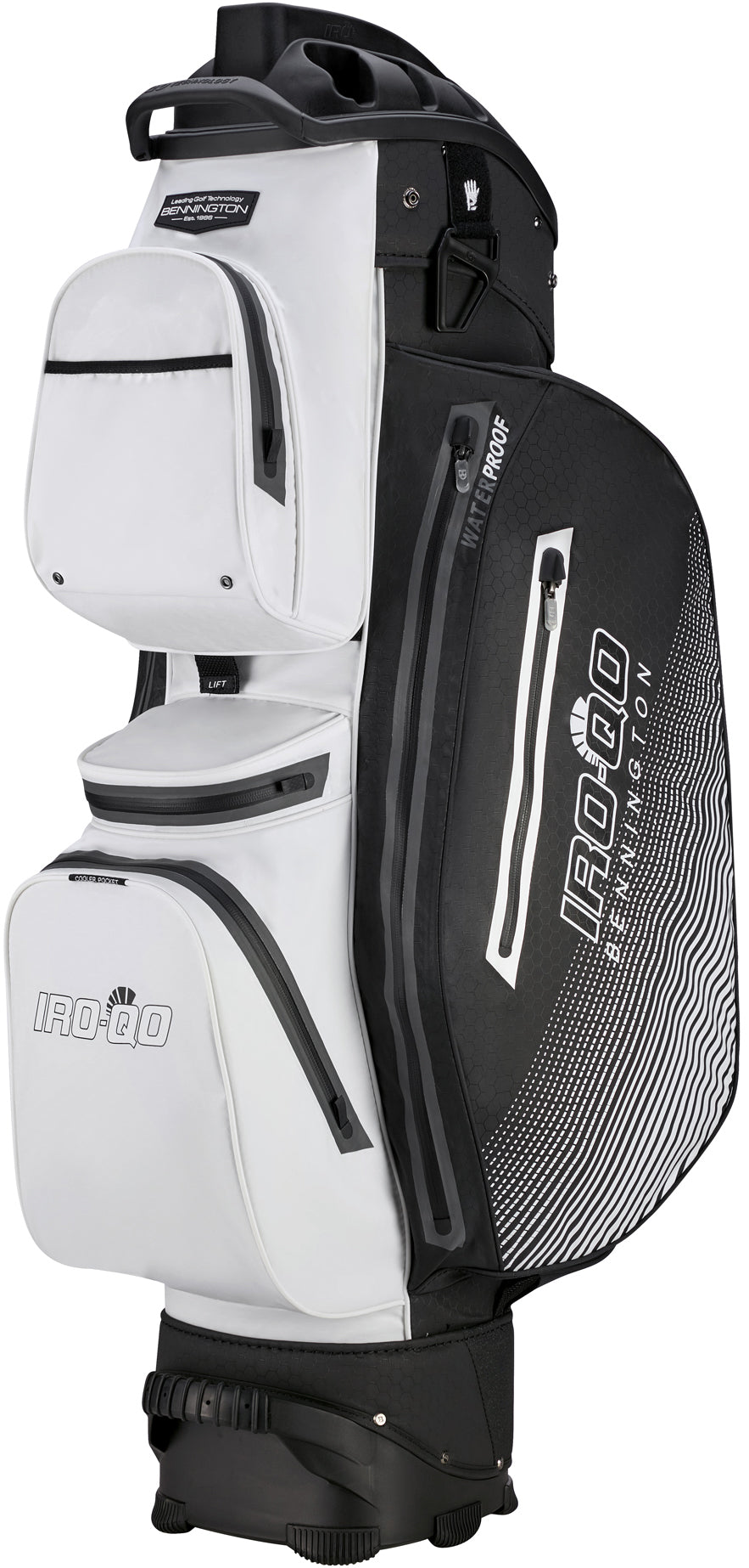 BENNINGTON Golfbag DRY IRO QO 14 White Black