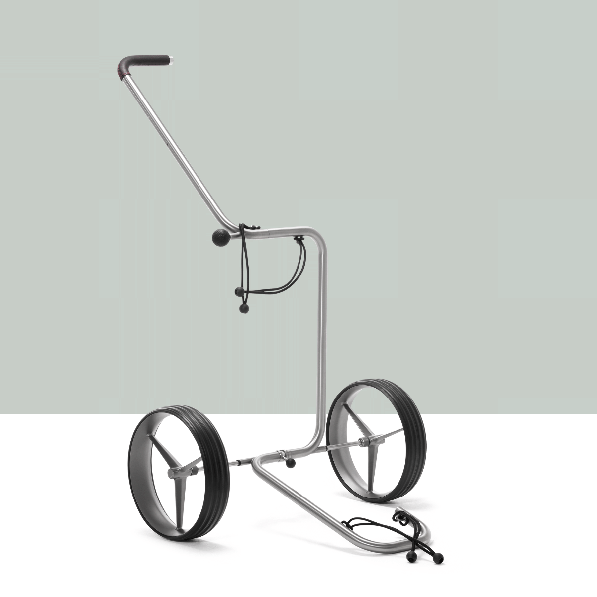 TiCad golf trolley STAR | with TiTec titanium wheels 