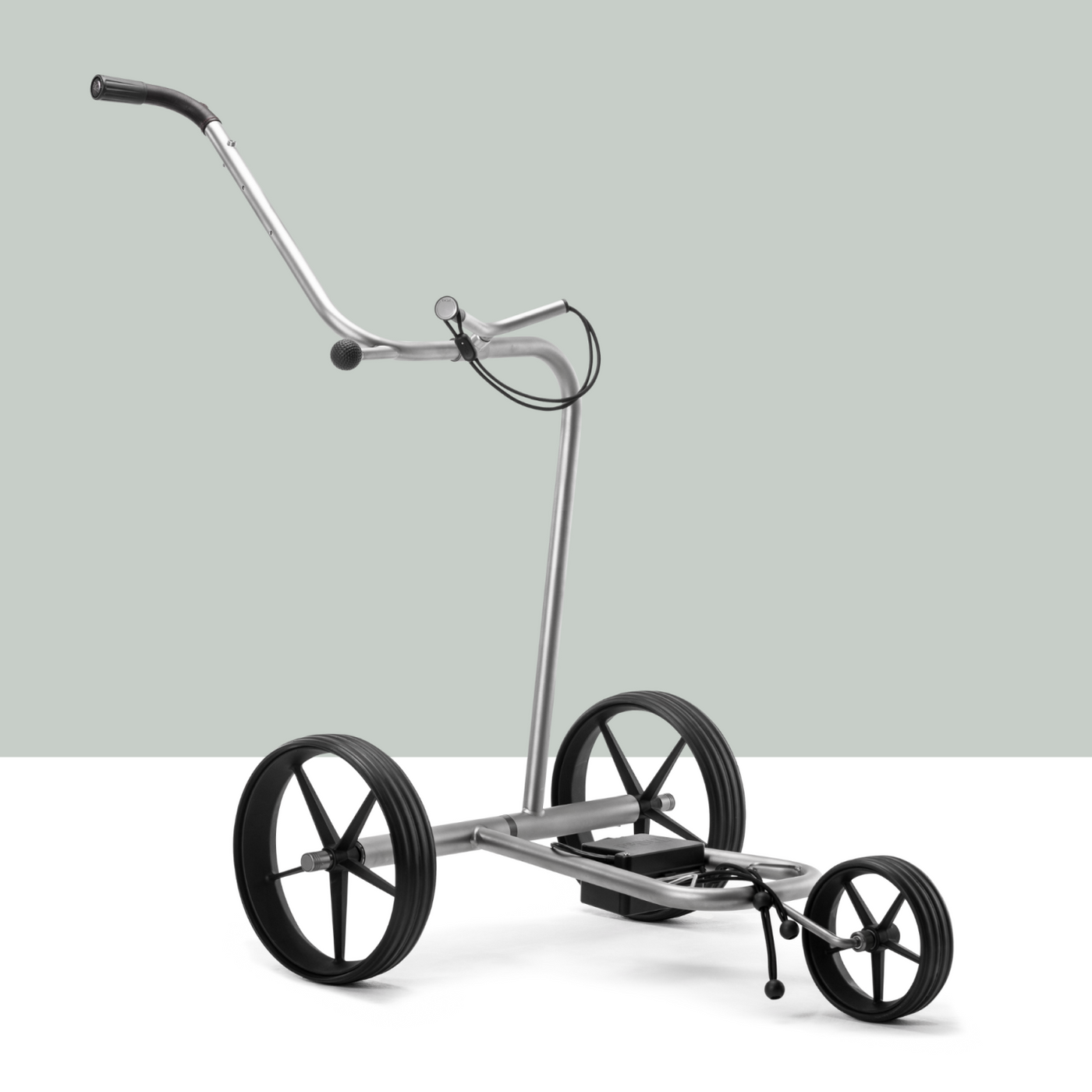 TiCad electric golf trolley TANGO | with GRP wheels