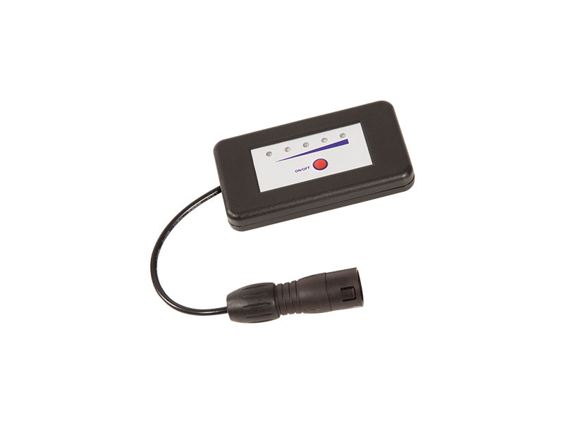 JuCad charge indicator for electric caddies