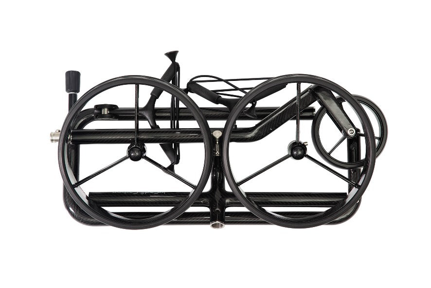 JuCad Golftrolley Carbon schwarz - das moderne Leichtgewicht