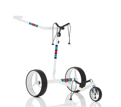 Chariot de golf électrique JuCad Carbon Travel Racing 2.0 - le chariot sportif en carbone en édition limitée