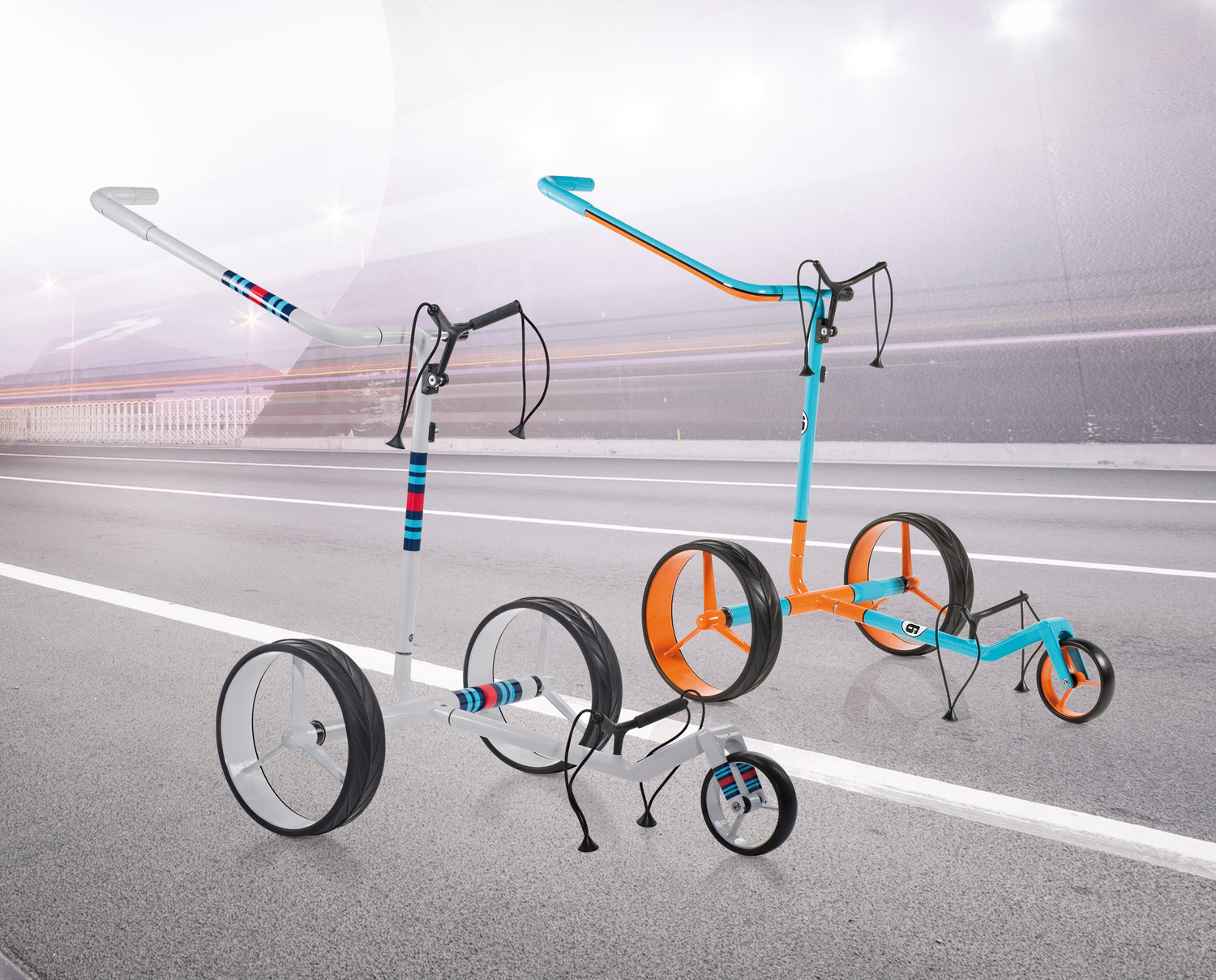 JuCad Elektro-Golftrolley Carbon Travel Racing 2.0 - der sportliche Carbon-Caddy in limitierter Auflage