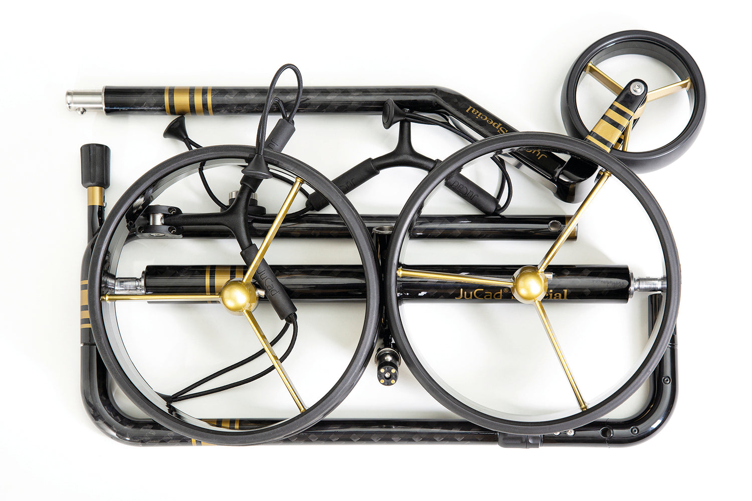 JuCad electric golf trolley Carbon Travel Special 2.0