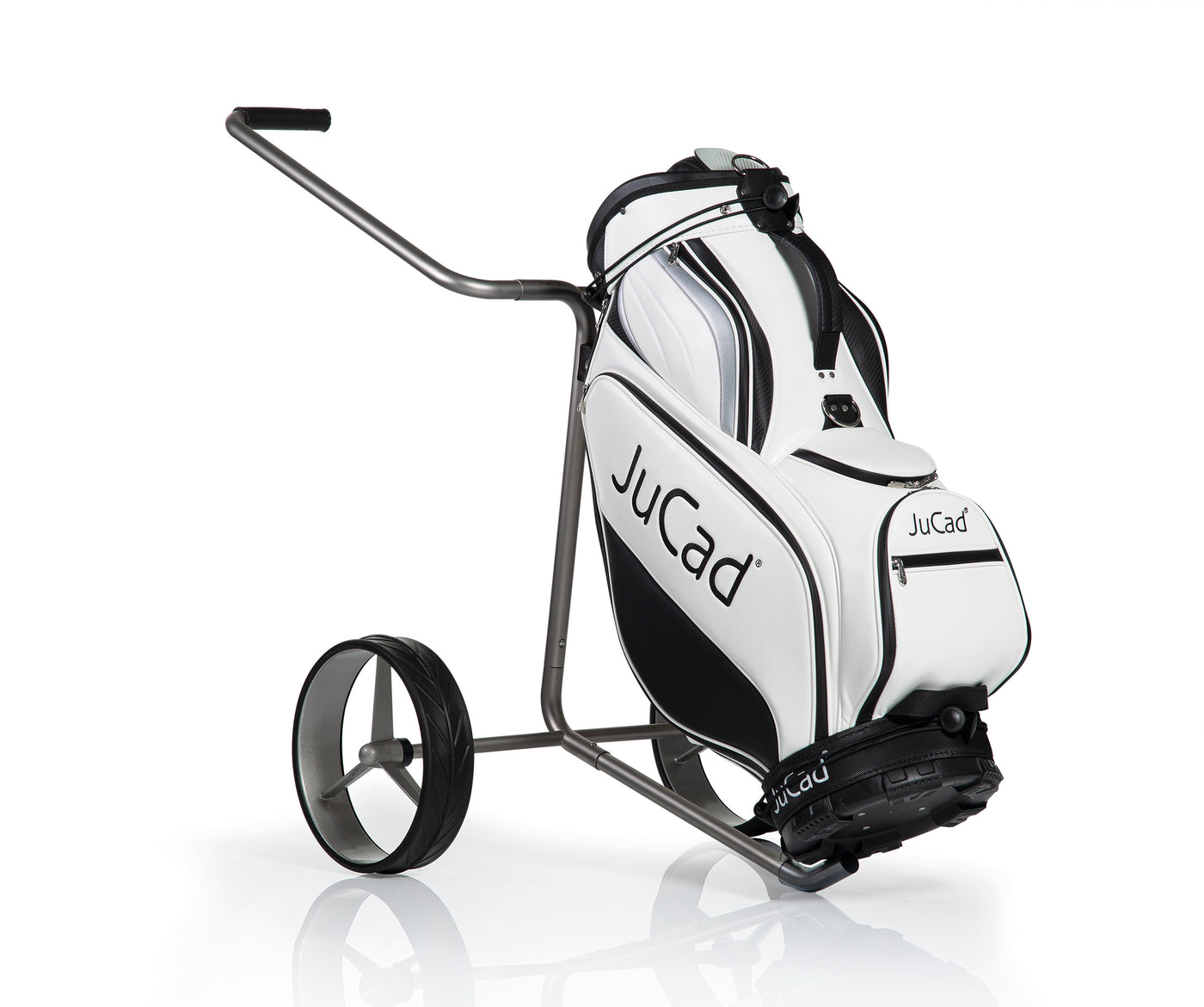Chariot de golf JuCad Edition S 2 roues - porte-sac sportif