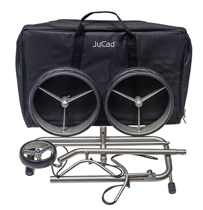 JuCad Golftrolley Edition S 3-rädrig - sportiver Bagträger