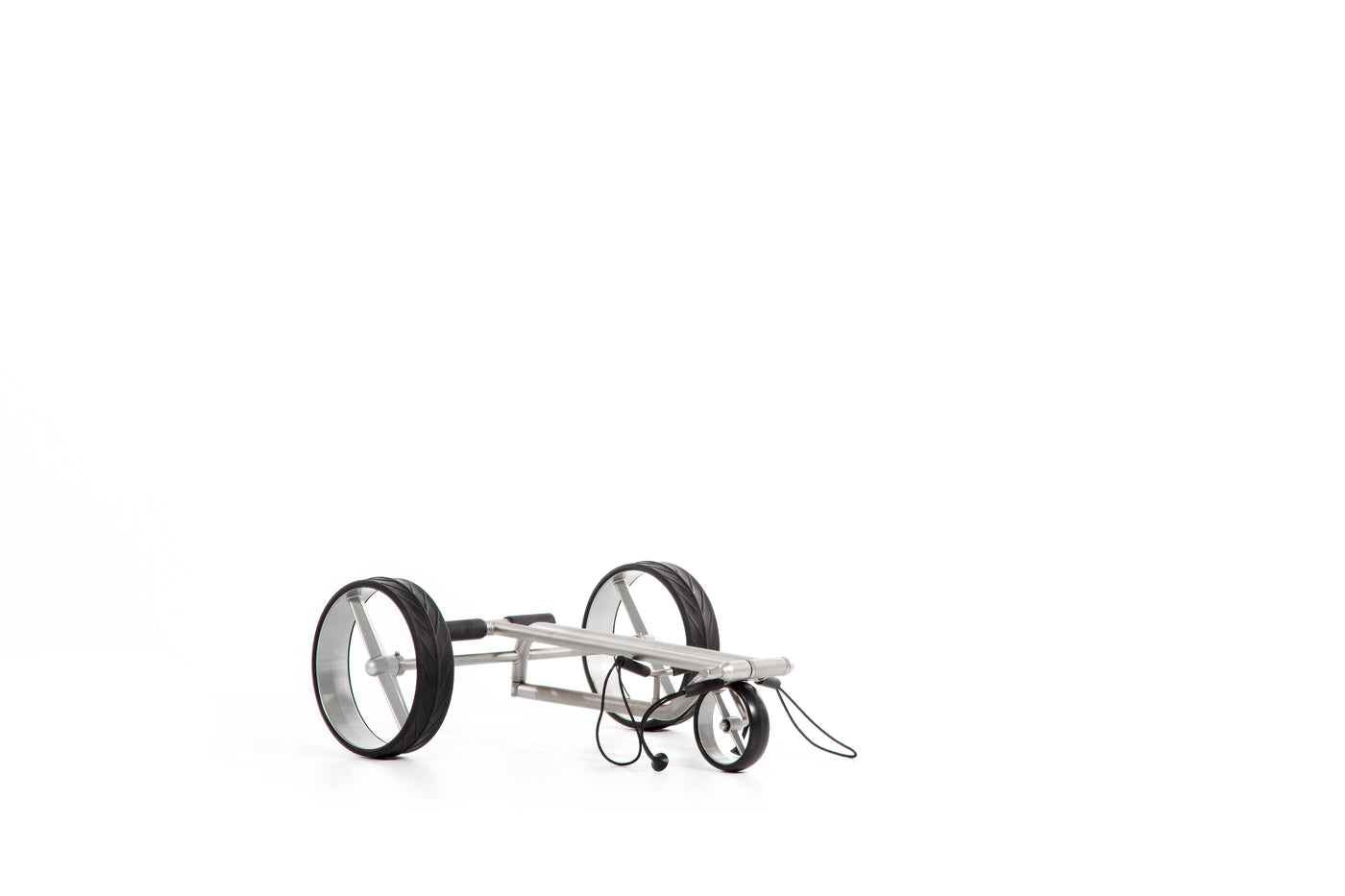 JuCad Golftrolley Ghost Titan - klappbarer Pushtrolley mit Komfortgriff
