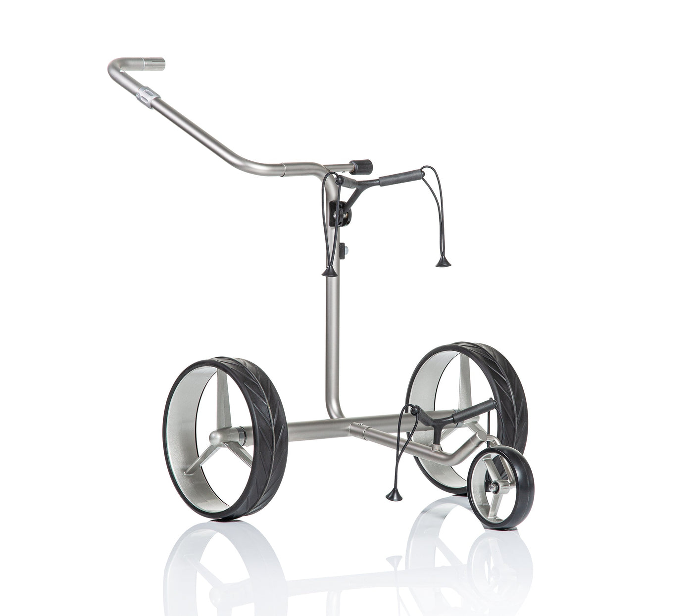 JuCad chariot de golf junior en acier inoxydable 3 roues - pour nos plus jeunes golfeurs