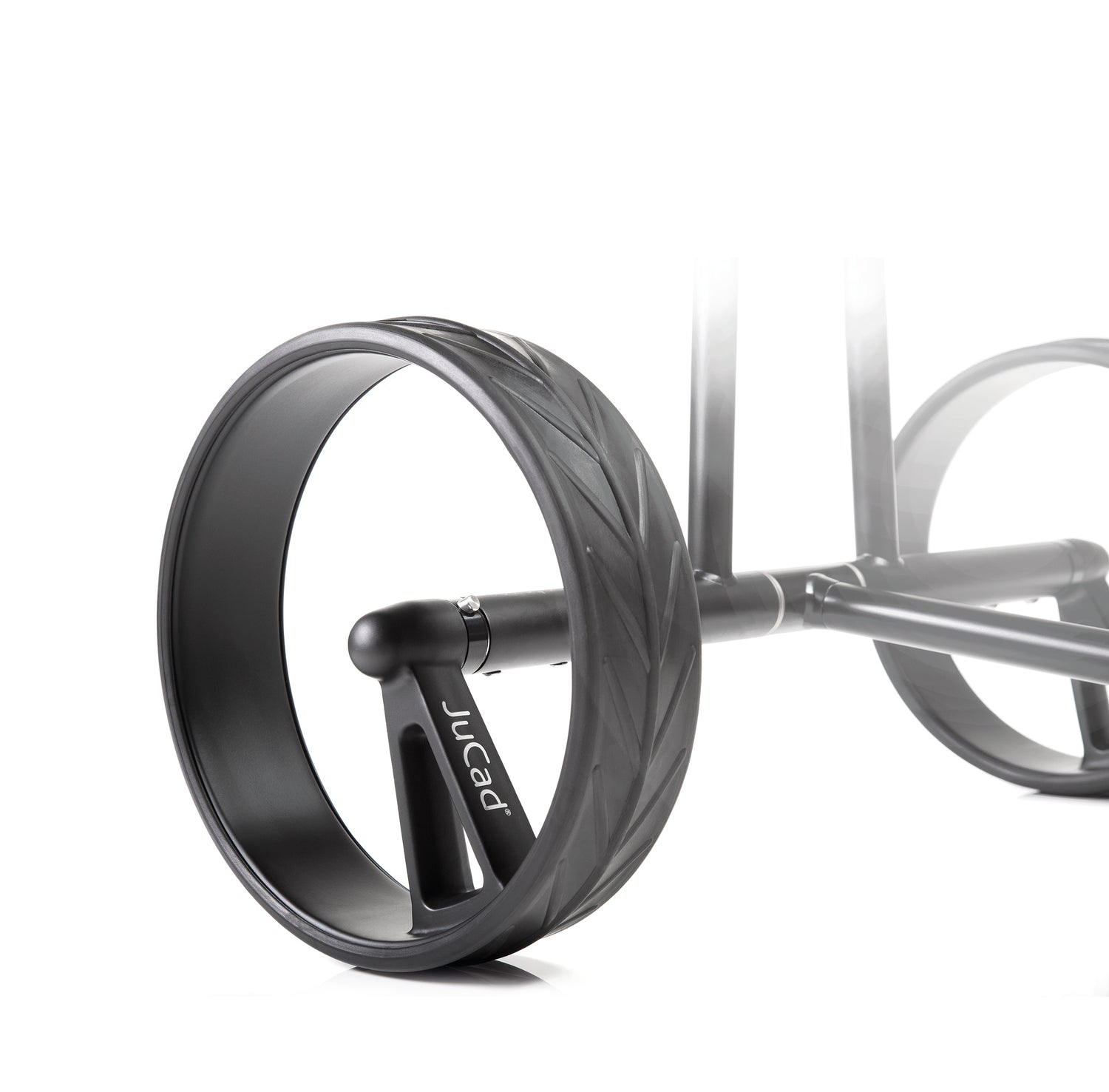 JuCad electric golf trolley Phantom Titan black on black 2.0