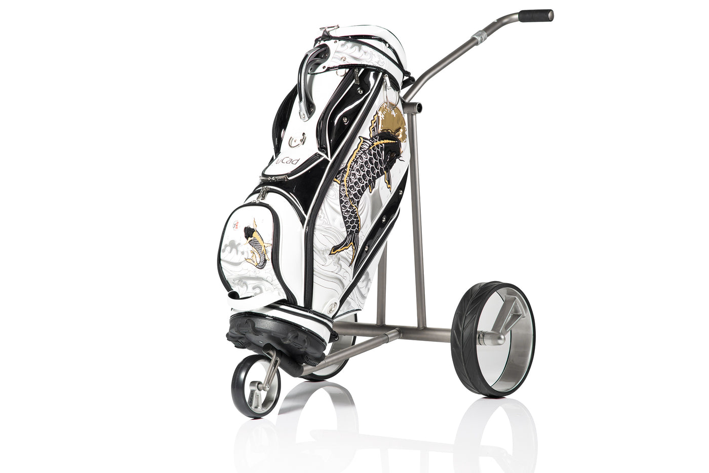 JuCad electric golf trolley Phantom Titan eX 2.0 - absolutely unique with exclusive equipment