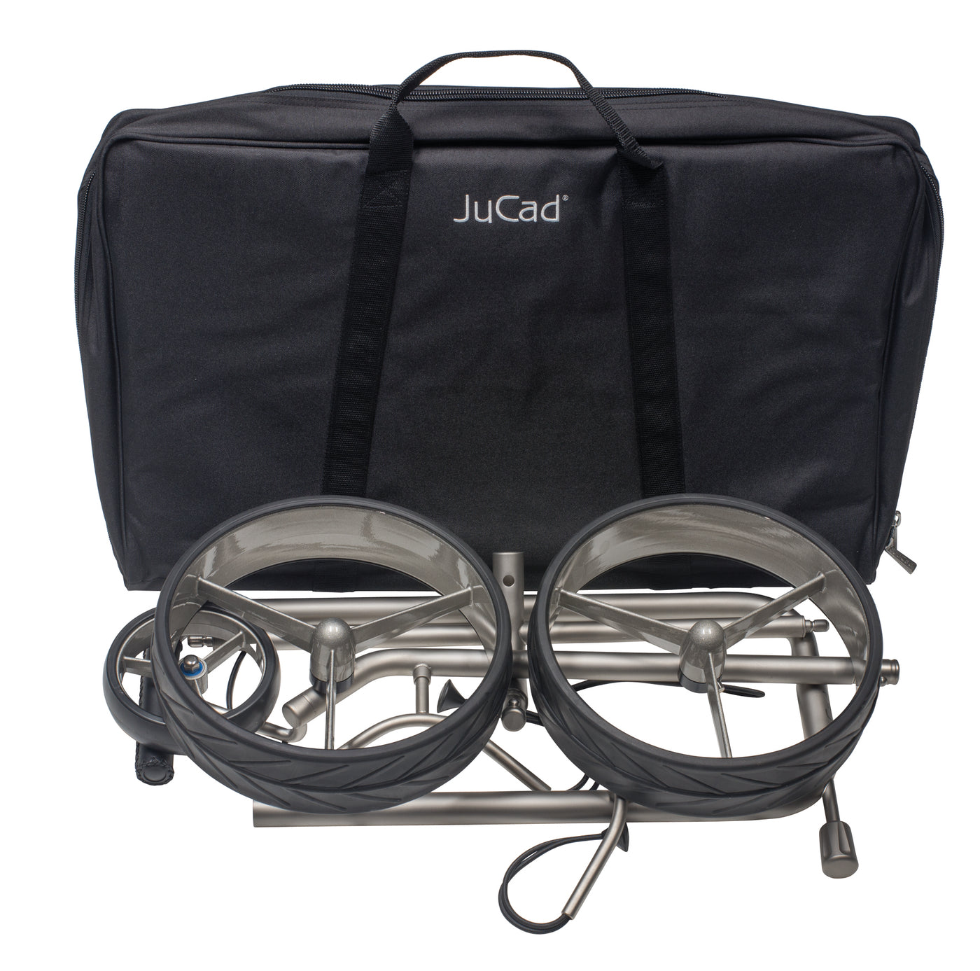 JuCad Golftrolley Titan 2-rädrig - das exklusive Leichtgewicht