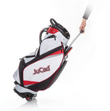 JuCad golf bag to roll - cart &amp; pull bag with wheels and organizer