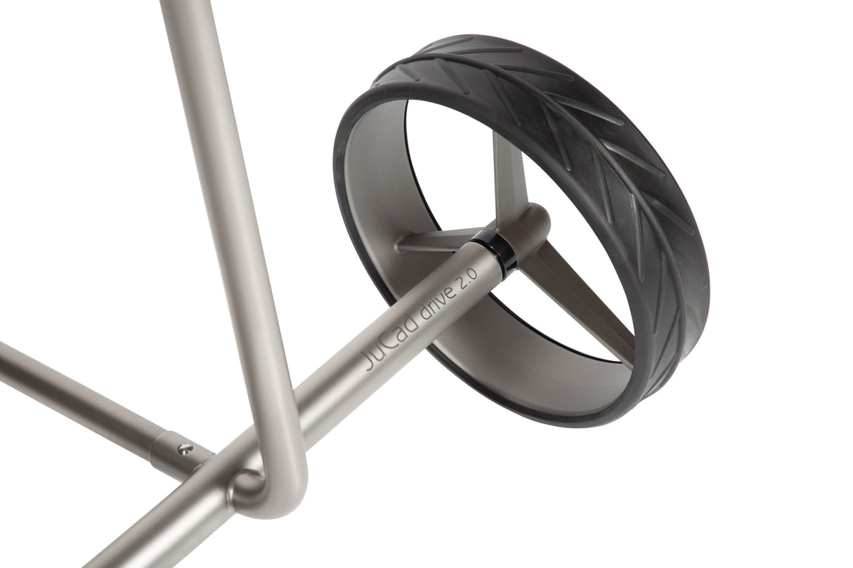 JuCad Drive 2.0 stainless steel electric trolley