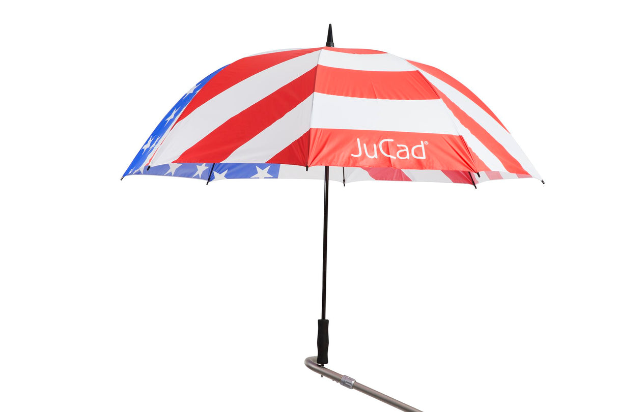 JuCad Teleskop-Golfschirm mit Schirmstift