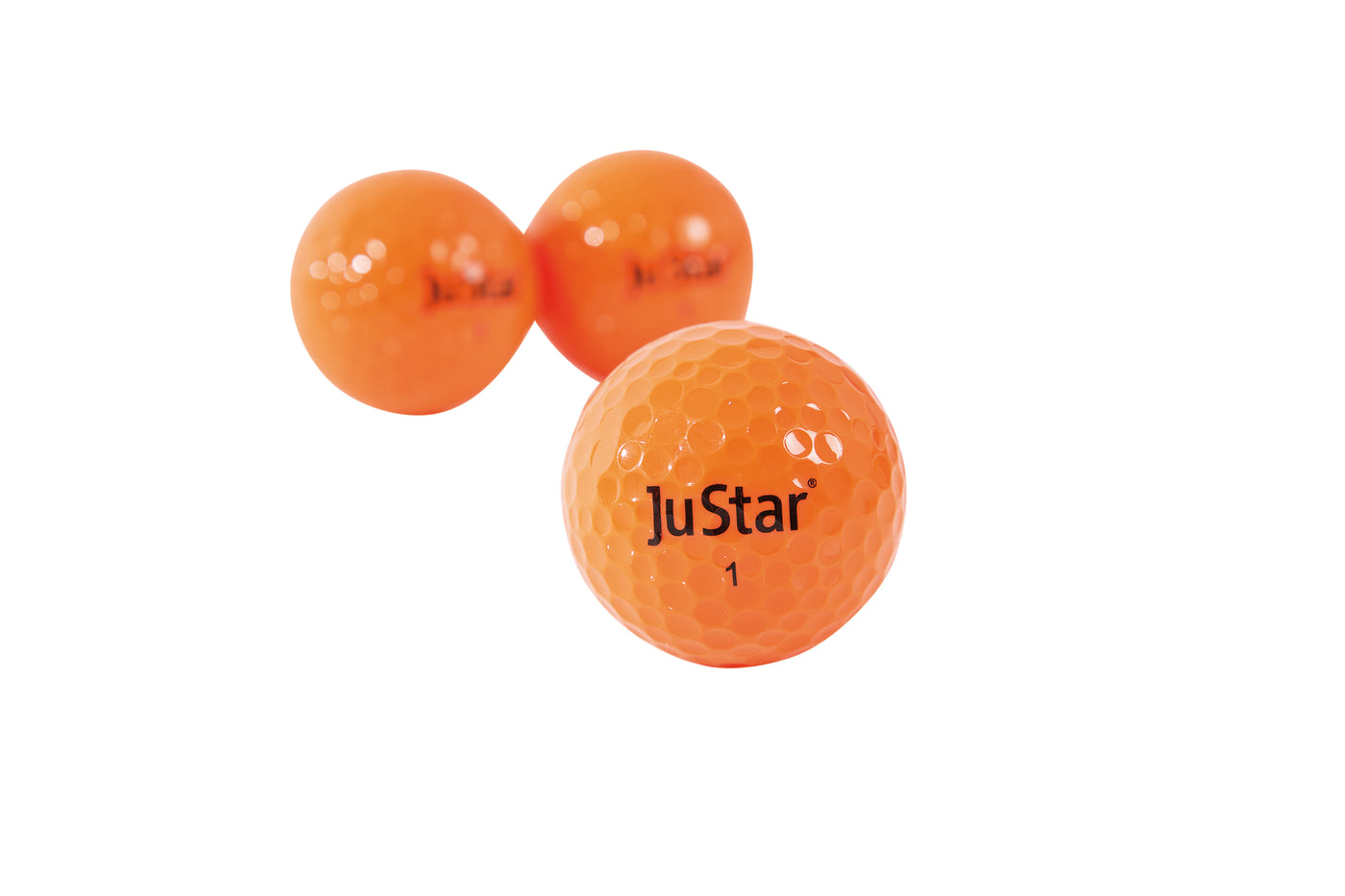 Lot de 3 balles de golf JuStar