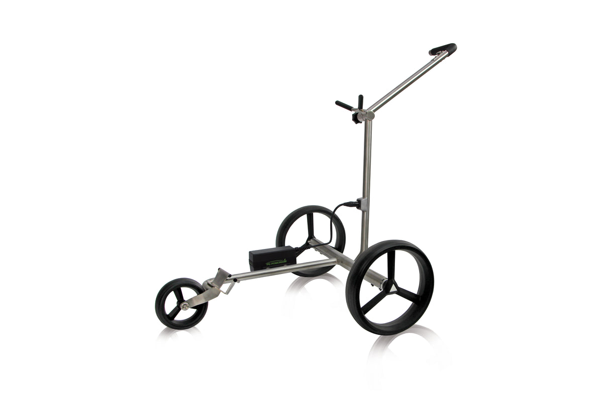 PG-Powergolf Elektro-Golftrolley Nitro Flat Steel %Sale%