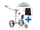 Chariot de golf électrique JuCad SL Master Titan + accessoires gratuits