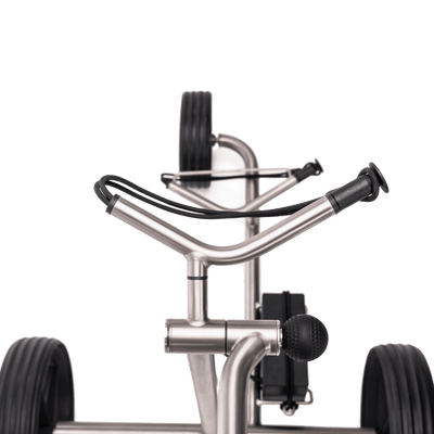 TiCad electric golf trolley VOYAGE | with GRP wheels 