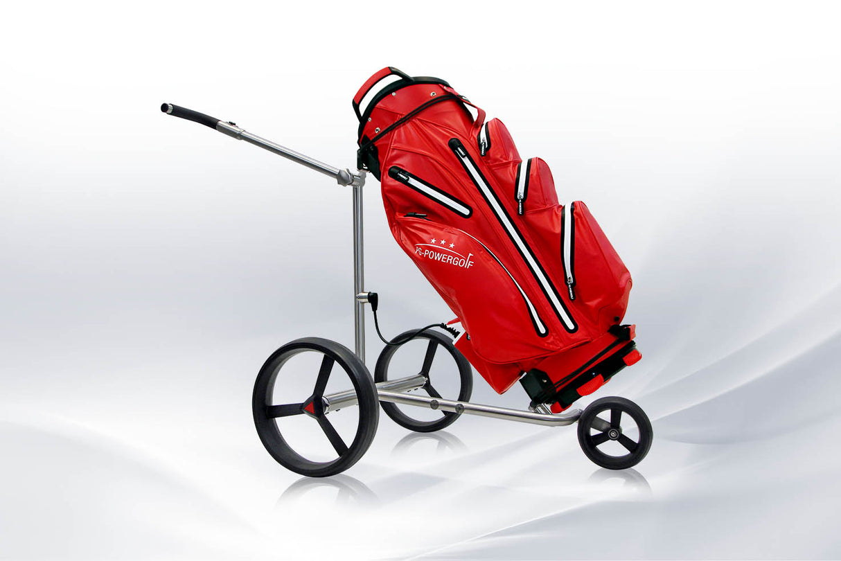 PG-Powergolf Elektro-Golftrolley Steel Cad Zorro flat