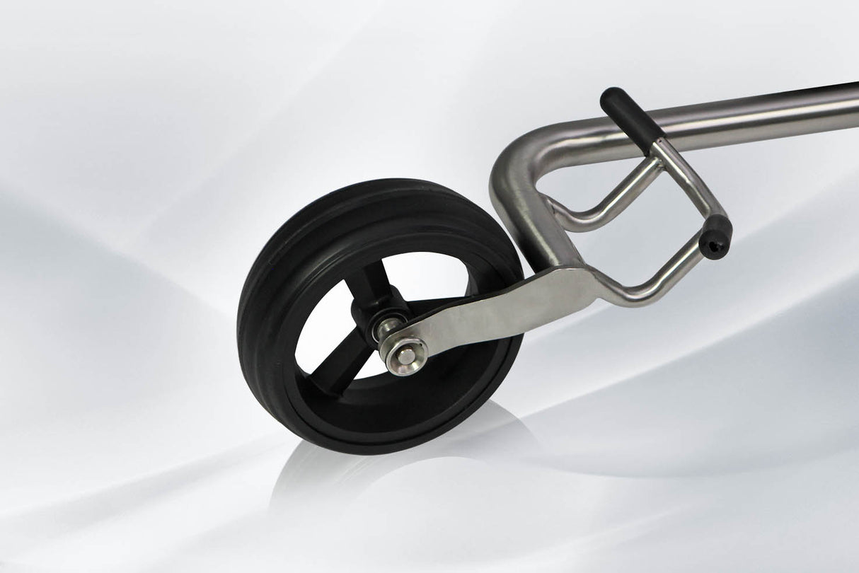 Chariot de golf électrique PG-Powergolf Steel Cad Zorro plat