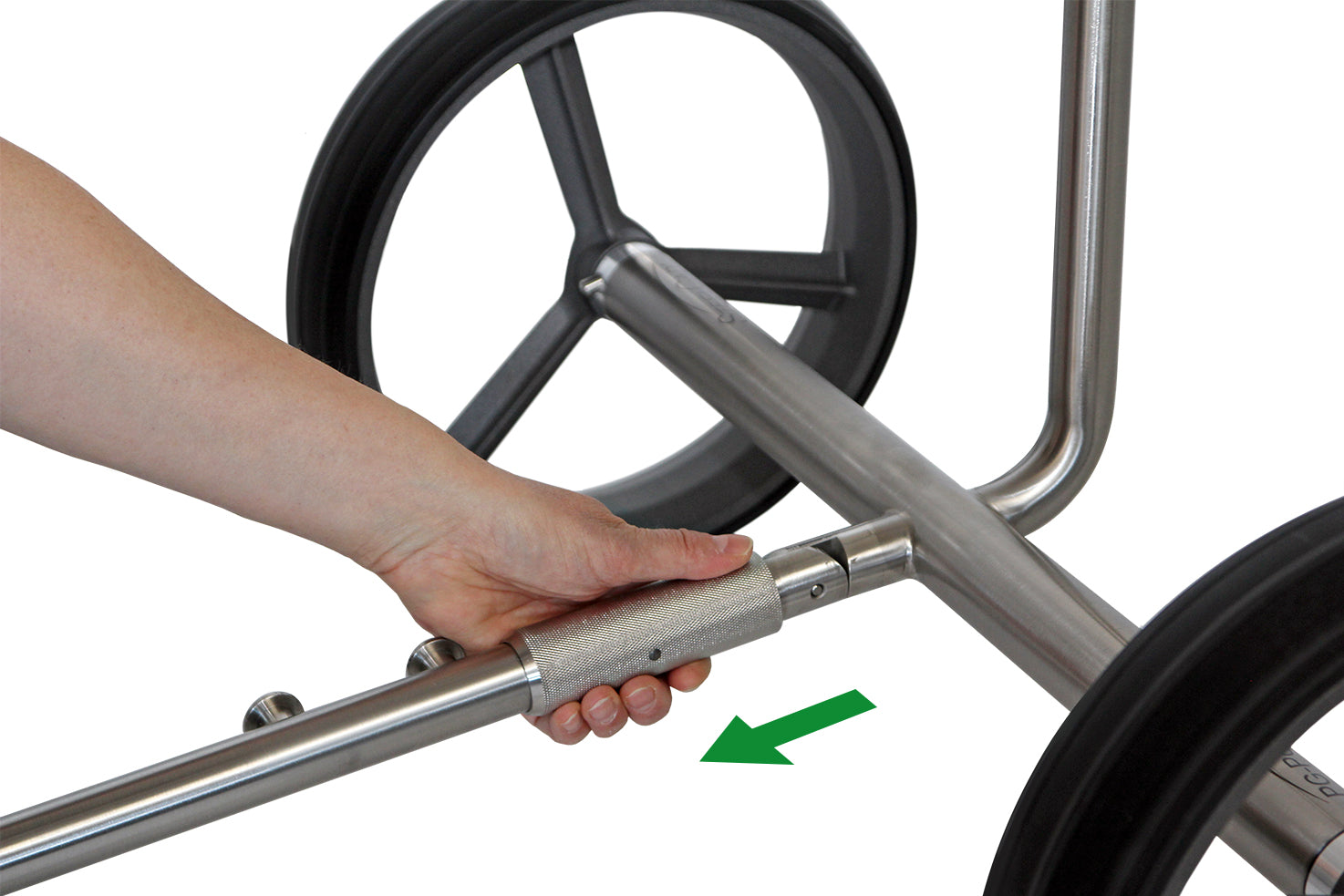 PG-Powergolf Elektro-Golftrolley SteelCad Zorro Click