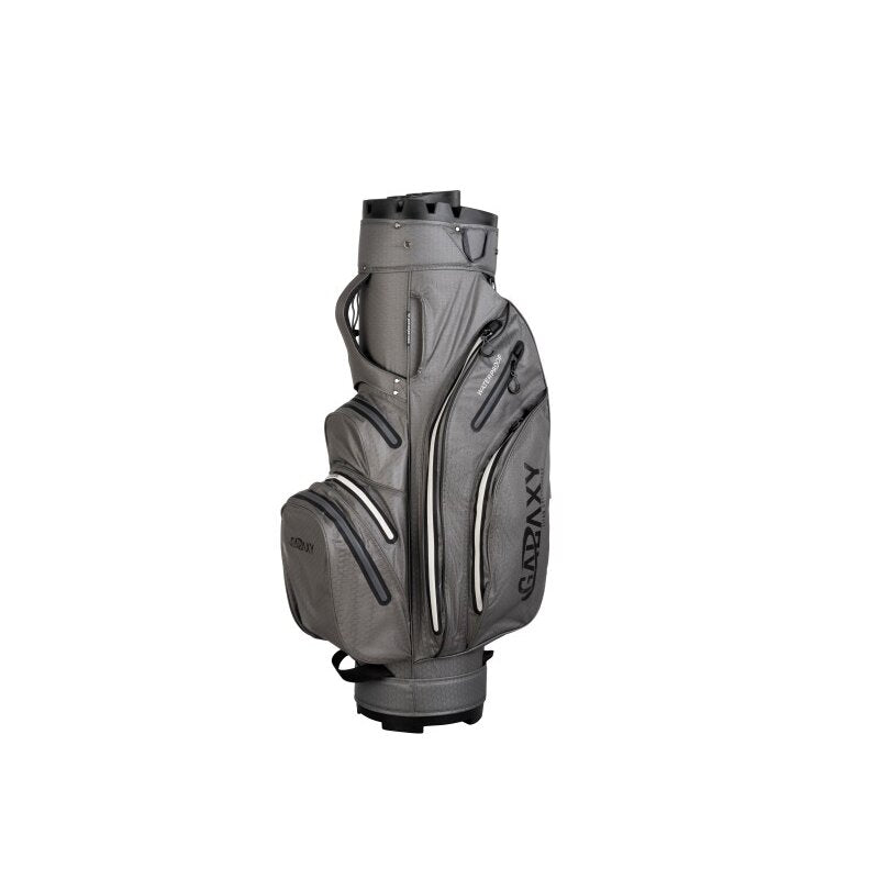 GALAXY Golfbag Rainline Silent wasserdicht grau/weiss