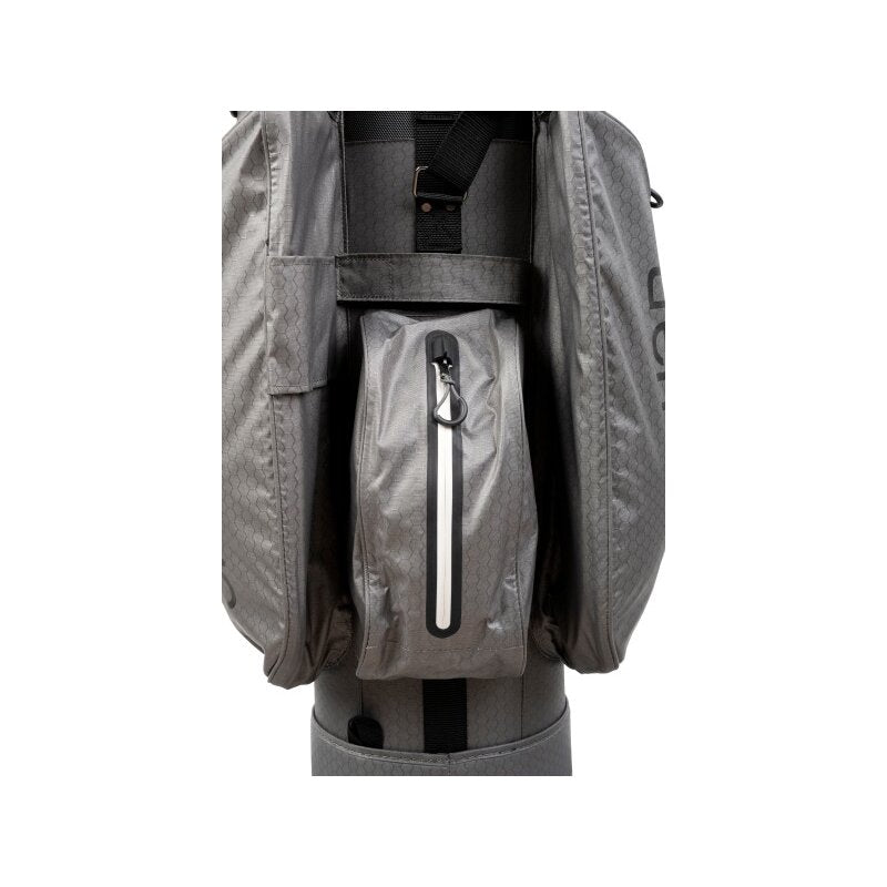 GALAXY Golfbag Rainline Silent wasserdicht grau/weiss