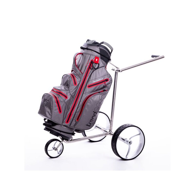 Trendgolf Golfbag Rainline Pro wasserdicht grau/pink