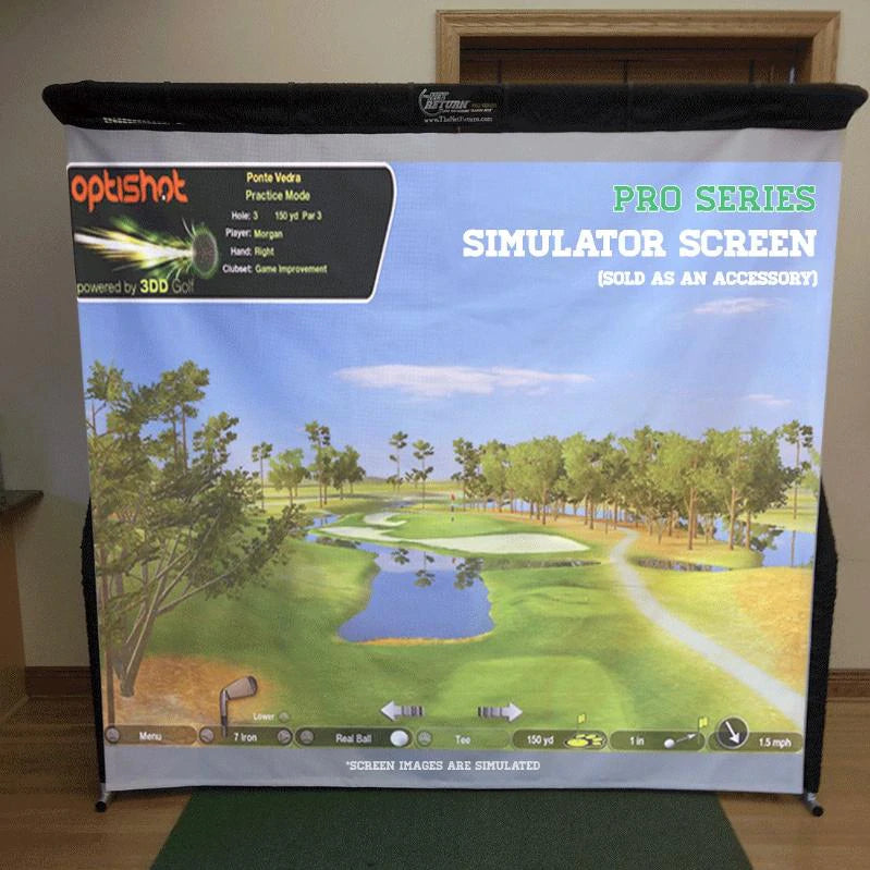 NET RETURN Flex Simulator Leinwand