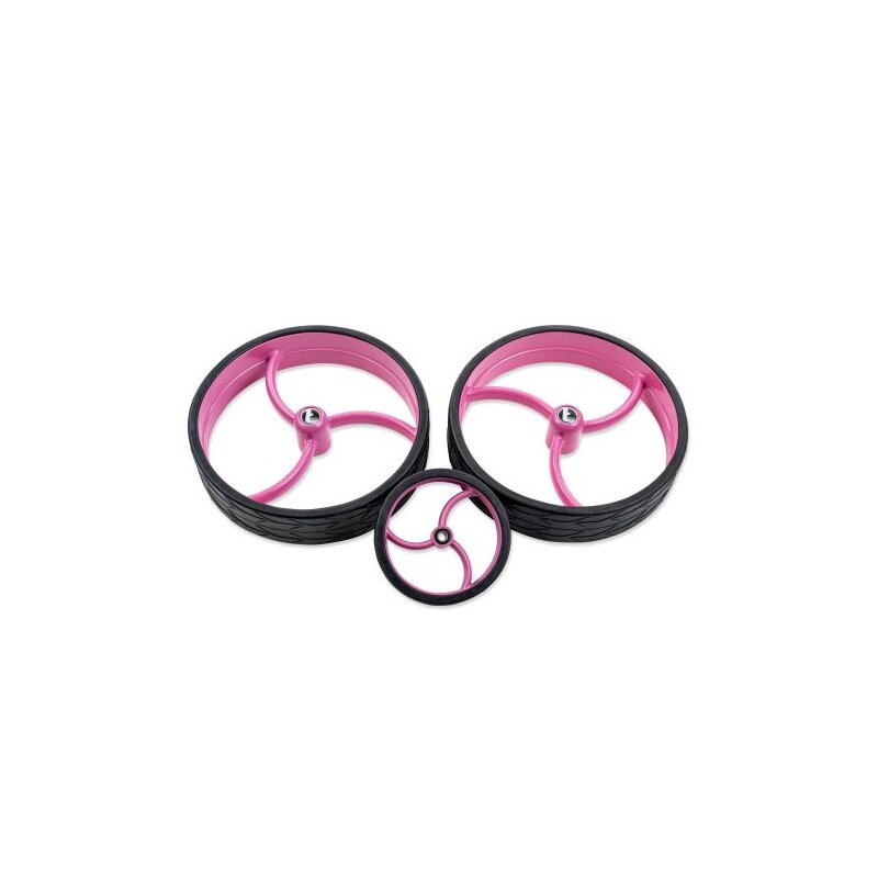 Trendgolf Rädersatz Pink für streaker, walker, cushy