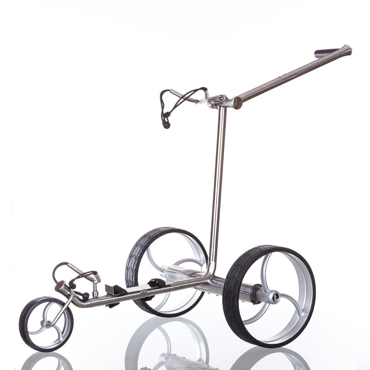 Chariot électrique Trendgolf streaker S Acier inoxydable, poli