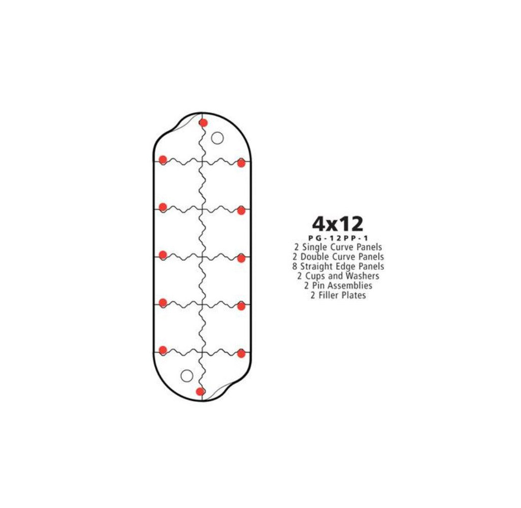 TOUR LINKS Putting Green 121 x 366 cm