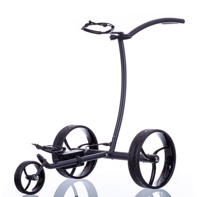 Trendgolf Elektro-Trolley walker Modell 2024 Edelstahl, schwarz